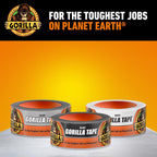 Gorilla 1.88 in. W X 10 yd L Black Duct Tape