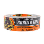 Gorilla 1.88 in. W X 30 yd L Black Duct Tape