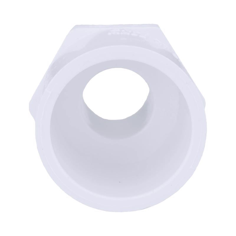 Charlotte Pipe Schedule 40 3/4 in. MPT X 1 in. D Slip PVC Pipe Adapter 1 pk - Case of 25