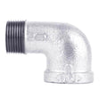 STZ Industries 1/2 in. FIP each X 1/2 in. D MIP Galvanized Malleable Iron 90 Degree Street Elbow - Case of 5