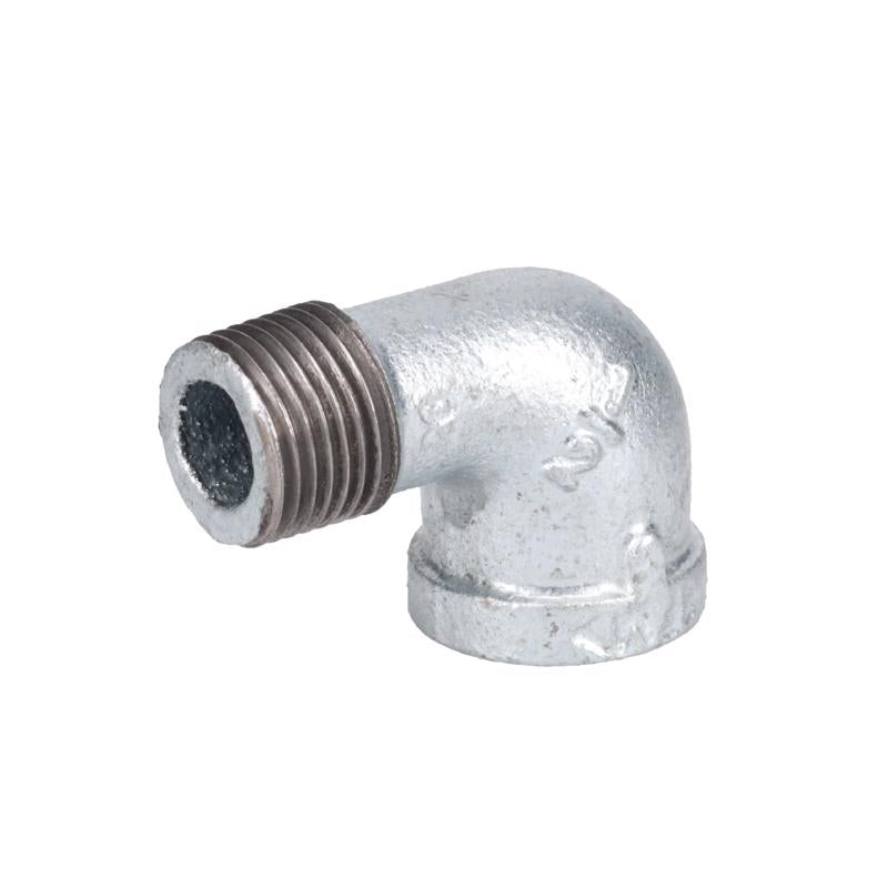 STZ Industries 1/2 in. FIP each X 1/2 in. D MIP Galvanized Malleable Iron 90 Degree Street Elbow - Case of 5