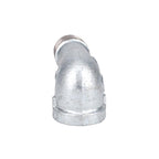 STZ Industries 1/2 in. FIP each X 1/2 in. D MIP Galvanized Malleable Iron 90 Degree Street Elbow - Case of 5