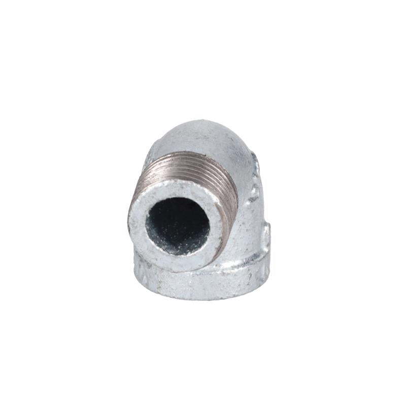 STZ Industries 1/2 in. FIP each X 1/2 in. D MIP Galvanized Malleable Iron 90 Degree Street Elbow - Case of 5