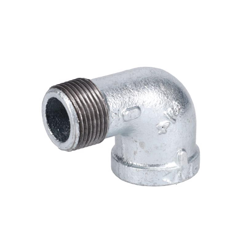 STZ Industries 3/4 in. FIP each X 3/4 in. D MIP Galvanized Malleable Iron 90 Degree Street Elbow - Case of 5