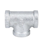 STZ Industries 1/2 in. FIP each X 1/2 in. D FIP 1/2 in. D FIP Galvanized Malleable Iron Tee - Case of 5