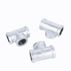 STZ Industries 1/2 in. FIP each X 1/2 in. D FIP 1/2 in. D FIP Galvanized Malleable Iron Tee - Case of 5