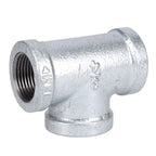 STZ Industries 3/4 in. FIP each X 3/4 in. D FIP 3/4 in. D FIP Galvanized Malleable Iron Tee - Case of 5