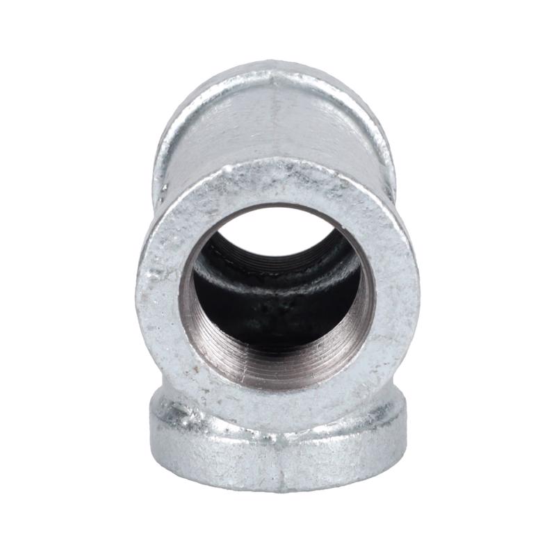 STZ Industries 3/4 in. FIP each X 3/4 in. D FIP 3/4 in. D FIP Galvanized Malleable Iron Tee - Case of 5