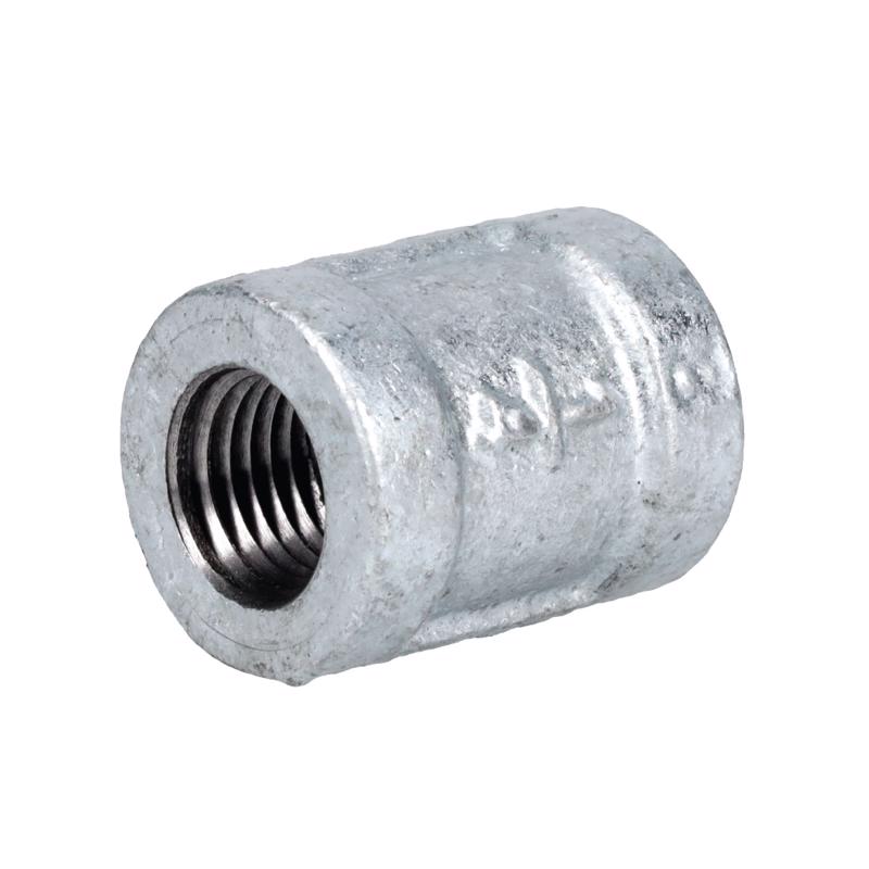 STZ Industries 1/4 in. FIP each X 1/4 in. D FIP Galvanized Malleable Iron Coupling - Case of 5