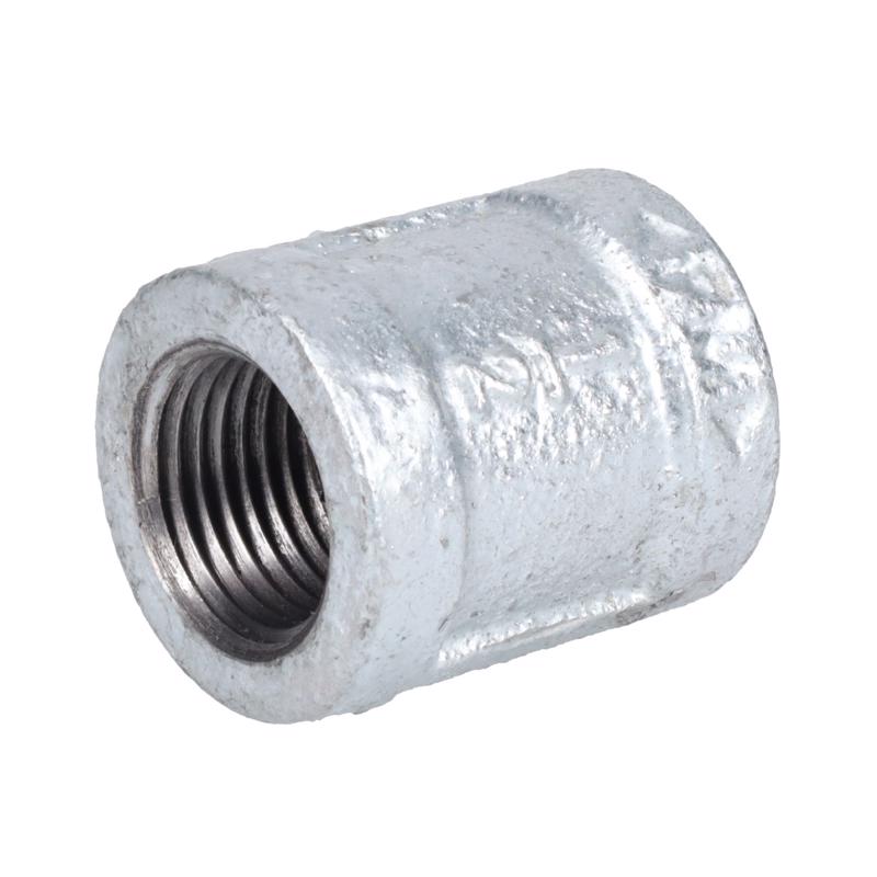 STZ Industries 1/2 in. FIP each X 1/2 in. D FIP Galvanized Malleable Iron Coupling - Case of 5