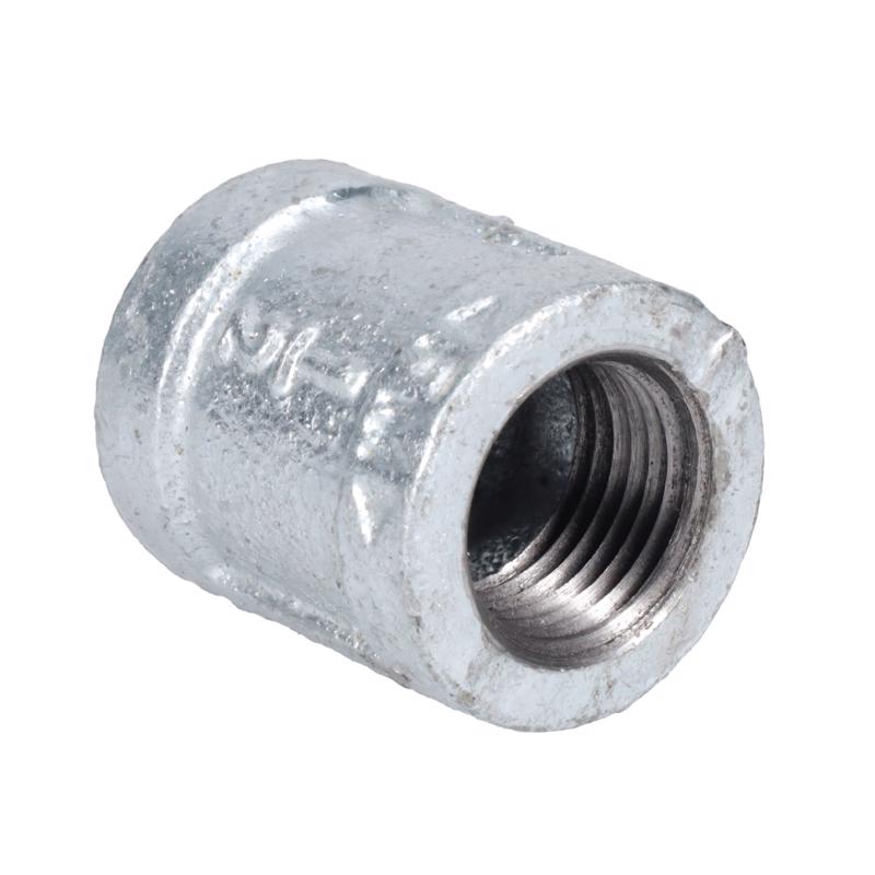 STZ Industries 1/2 in. FIP each X 1/2 in. D FIP Galvanized Malleable Iron Coupling - Case of 5