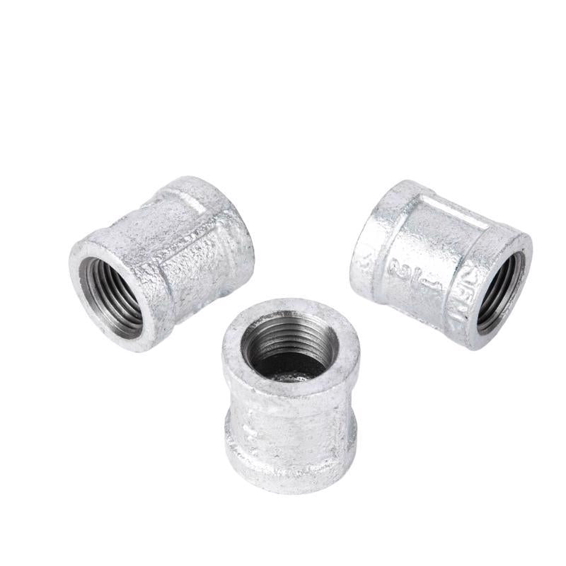 STZ Industries 1/2 in. FIP each X 1/2 in. D FIP Galvanized Malleable Iron Coupling - Case of 5