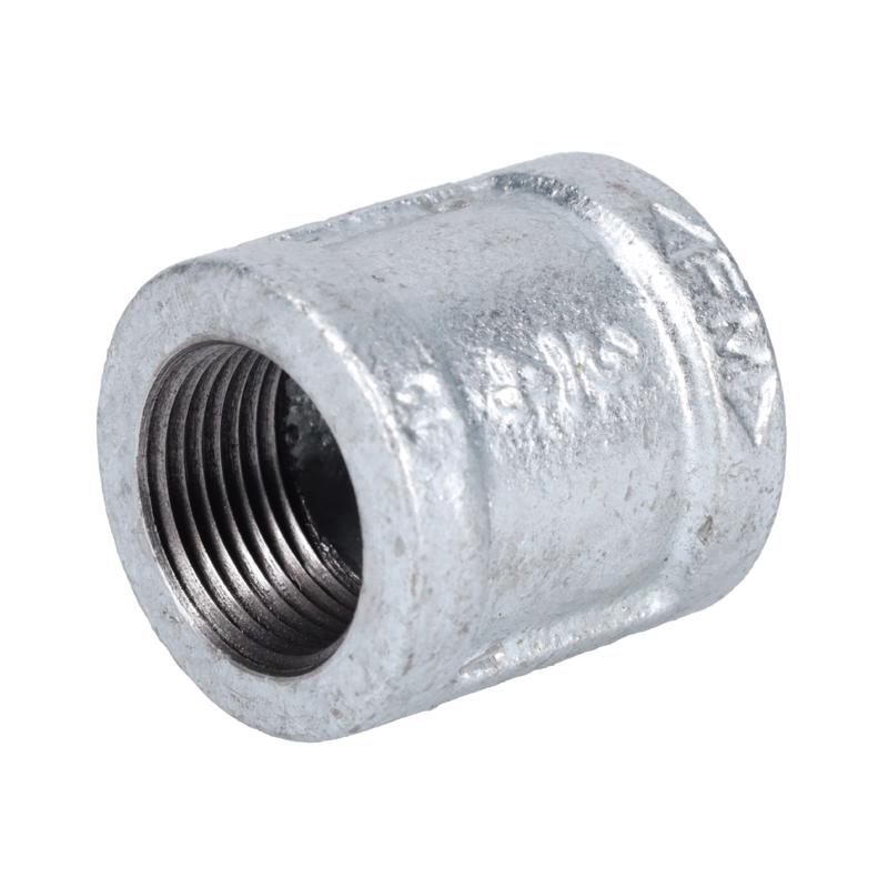 STZ Industries 3/4 in. FIP each X 3/4 in. D FIP Galvanized Malleable Iron Coupling - Case of 5