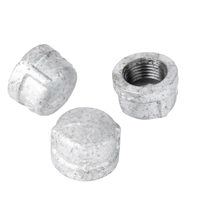 STZ Industries 1/2 in. FIP each Galvanized Malleable Iron Cap - Case of 5