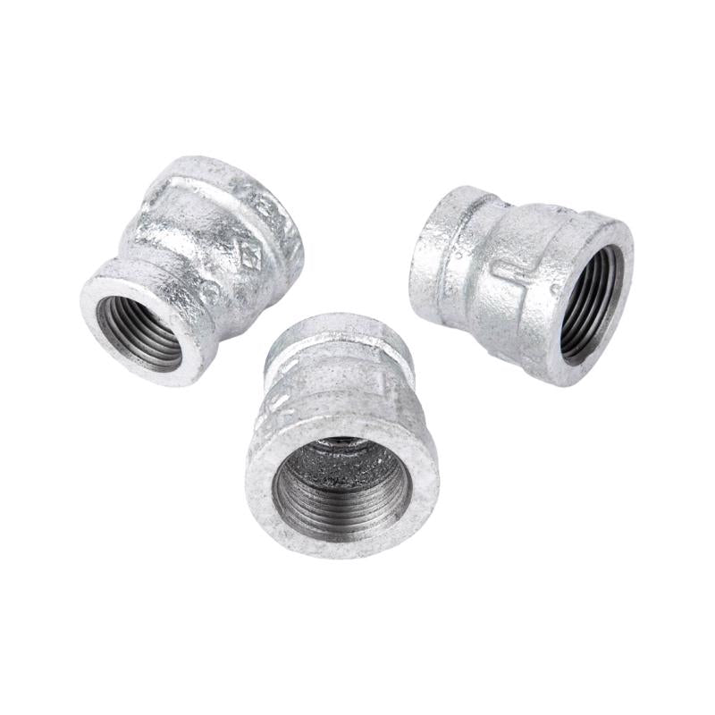 STZ Industries 3/4 in. FIP each X 1/2 in. D FIP Galvanized Malleable Iron Reducing Coupling - Case of 5