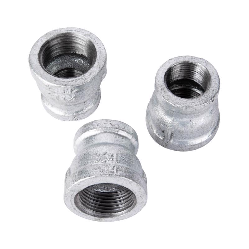 STZ Industries 1 in. FIP each X 3/4 in. D FIP Galvanized Malleable Iron Reducing Coupling - Case of 5