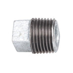 STZ Industries 1/2 in. MIP each Galvanized Malleable Iron Plug - Case of 5