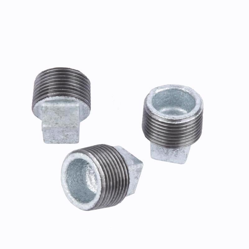 STZ Industries 3/4 in. MIP each Galvanized Malleable Iron Plug - Case of 5