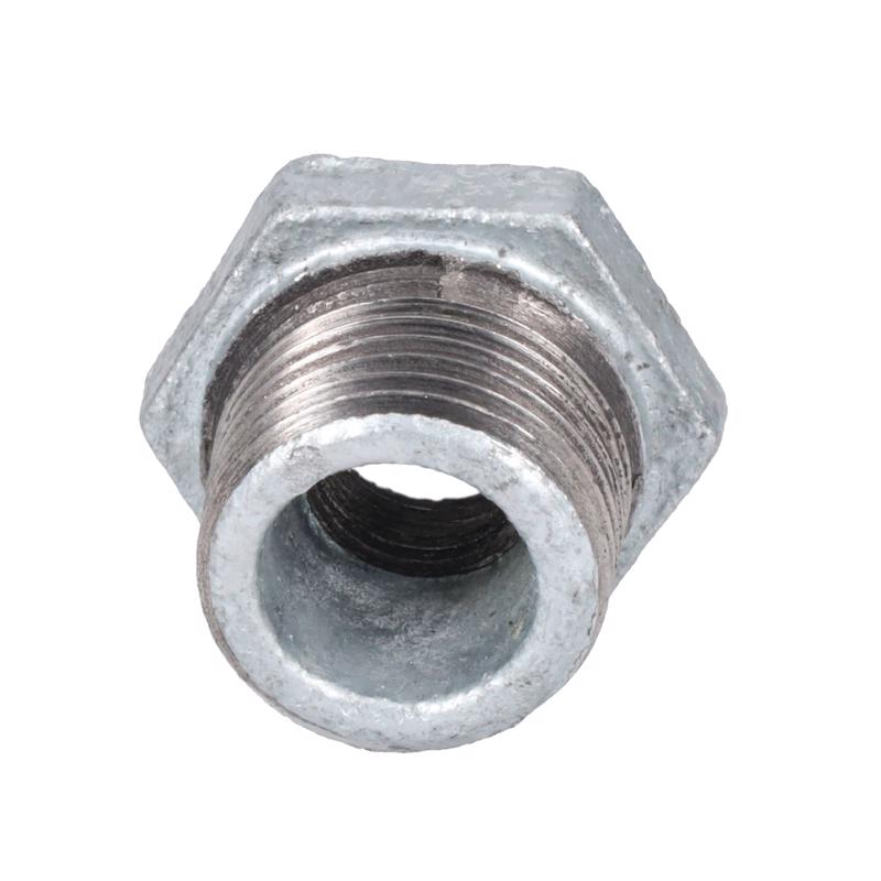 STZ Industries 1/2 in. MIP each X 1/4 in. D FIP Galvanized Malleable Iron Hex Bushing - Case of 5