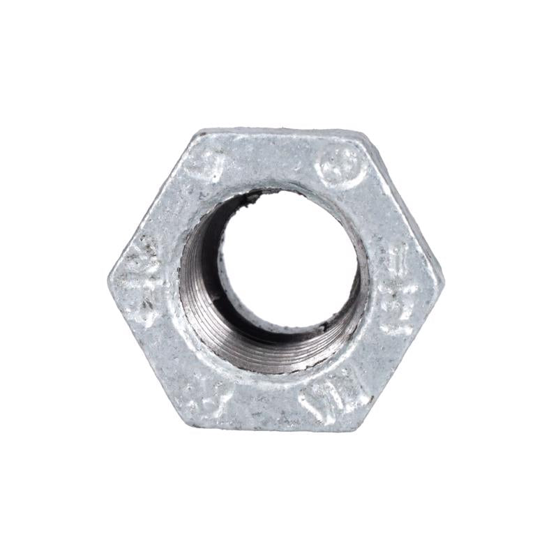 STZ Industries 3/4 in. MIP each X 1/2 in. D FIP Galvanized Malleable Iron Hex Bushing - Case of 5
