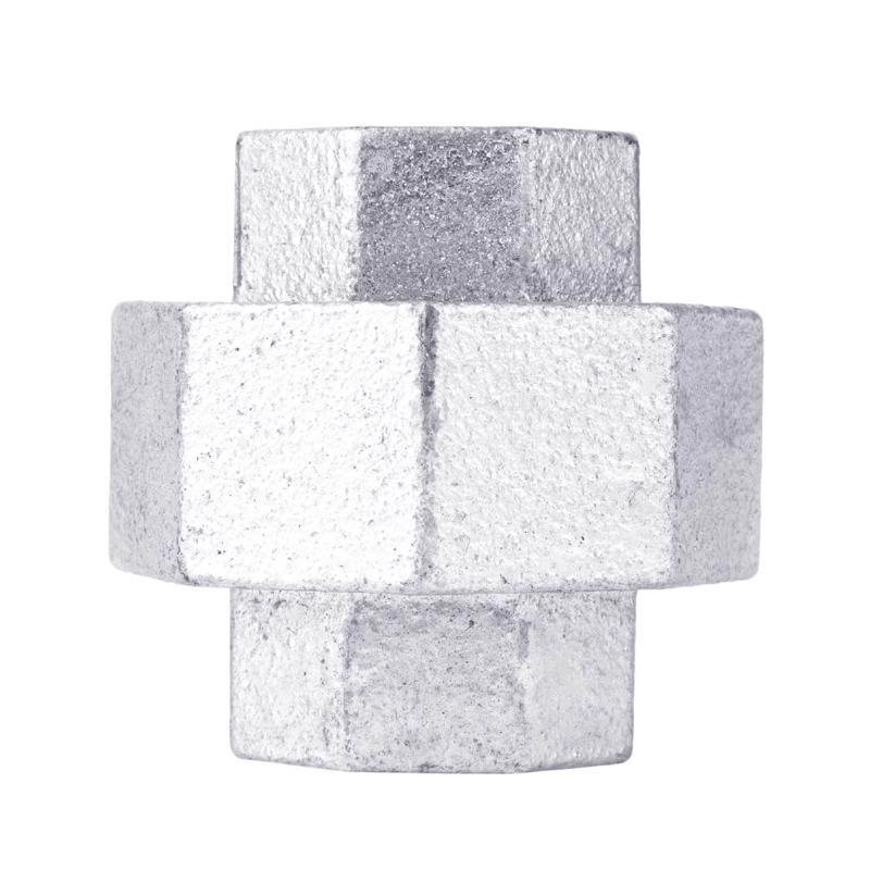 STZ Industries 1/2 in. FIP each X 1/2 in. D FIP Galvanized Malleable Iron Union - Case of 5