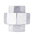 STZ Industries 3/4 in. FIP each X 3/4 in. D FIP Galvanized Malleable Iron Union - Case of 5