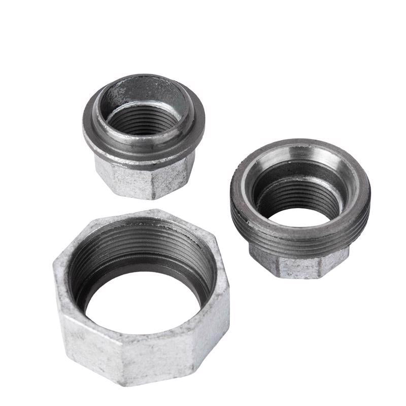 STZ Industries 3/4 in. FIP each X 3/4 in. D FIP Galvanized Malleable Iron Union - Case of 5
