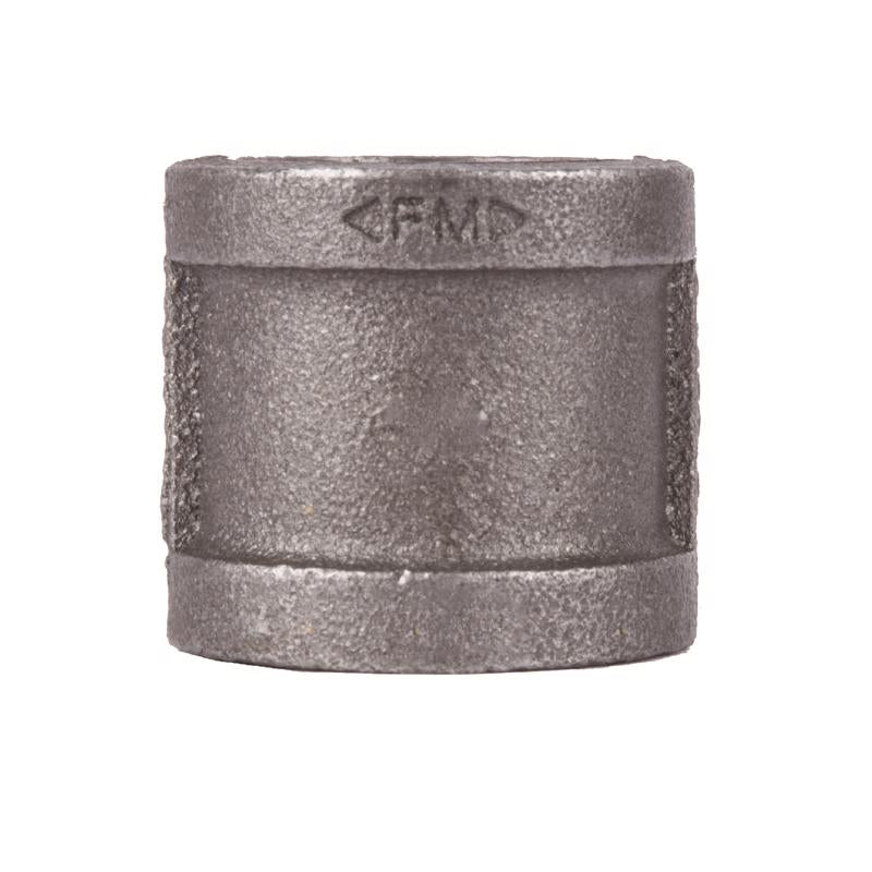 STZ Industries 3/4 in. FIP each X 3/4 in. D FIP Black Malleable Iron Coupling - Case of 5