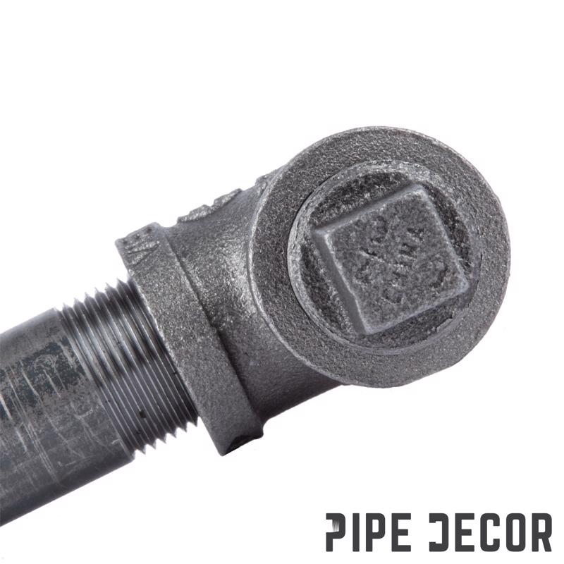 STZ Industries 1/2 in. MIP each Black Malleable Iron Plug - Case of 5