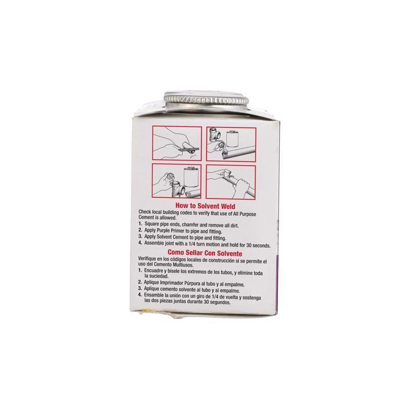 Oatey Handy Pack Clear Primer and Cement For PVC 2 pk - Case of 12