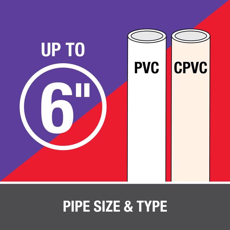 Oatey Handy Pack Clear Primer and Cement For PVC 2 pk - Case of 12