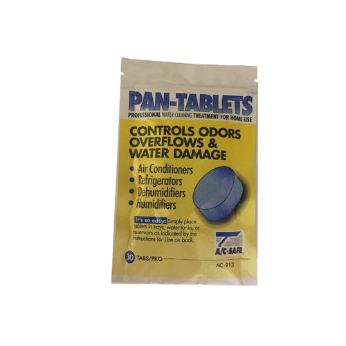 AC-Safe Air Conditioner Pan Cleaner Tablets 30 ct Tablets - Case of 12