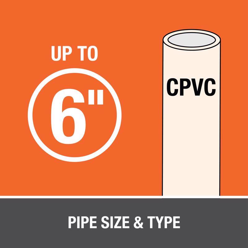 Oatey Orange Cement For CPVC 4 oz