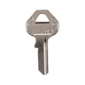 HILLMAN Padlock Key Blank Single Silver - Case of 10