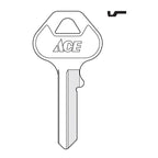 HILLMAN Home Padlock Key Blank Single Silver