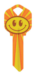 HILLMAN Wackey Smiley Face House/Office Universal Key Blank Single - Case of 6