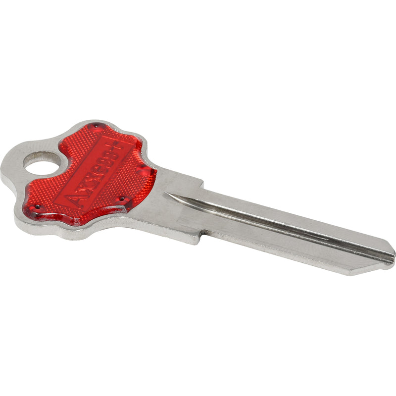 HILLMAN Traditional Key House/Office Key Blank 97 Single For Kwikset Locks Blue/Silver - Case of 10