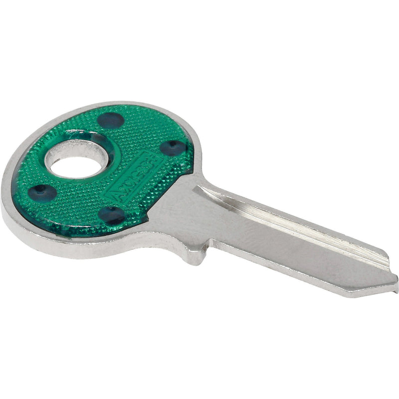 HILLMAN Traditional Key House/Office Key Blank 69 Single For Master Locks Blue/Silver - Case of 10