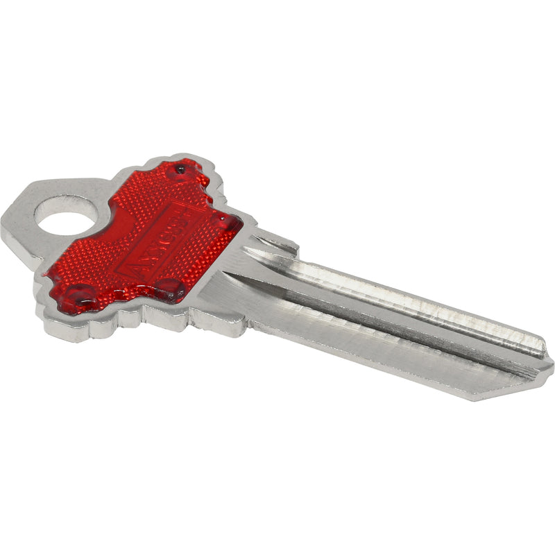 HILLMAN Traditional Key House/Office Key Blank 68 Single For Schlage Locks Blue/Silver - Case of 10
