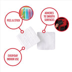 VELCRO Brand Sticky Back Small Nylon Hook and Loop Fastener 7/8 in. L 12 pk - Case of 6