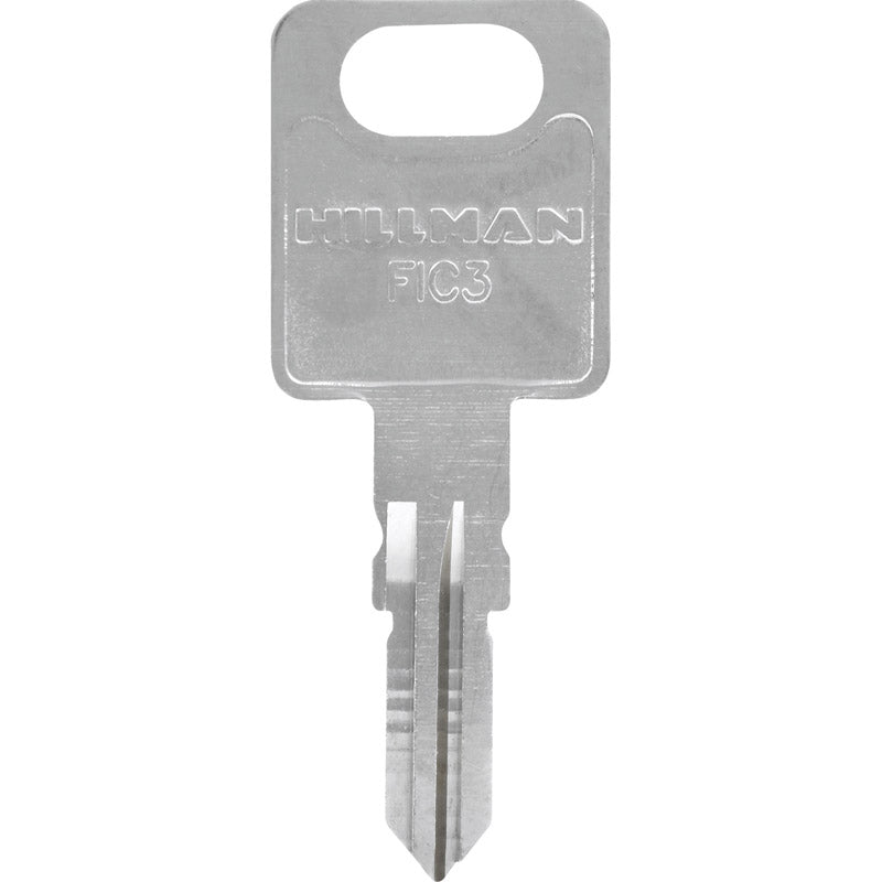 HILLMAN KeyKrafter House/Office Universal Key Blank 2024 Double Silver - Case of 4