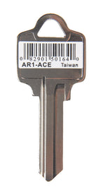HILLMAN AR-1 House Key Blank Single For Arrow Locks Brown - Case of 10