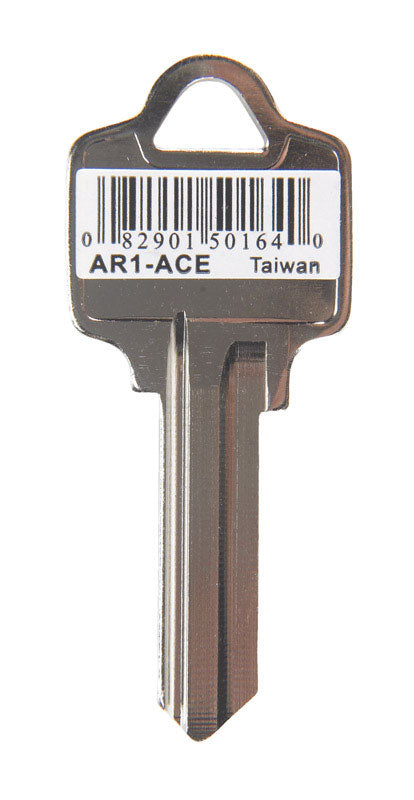 HILLMAN AR-1 House Key Blank Single For Arrow Locks Brown - Case of 10