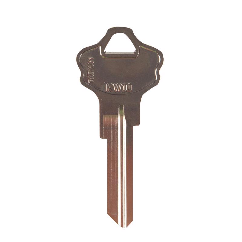 HILLMAN Welch House Key Blank Single For Kwikset Locks Silver - Case of 10