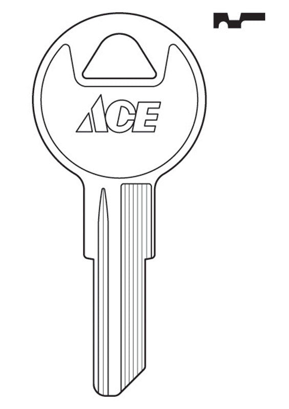 HILLMAN House/Office Key Blank Single For Ilco Locks - Case of 10