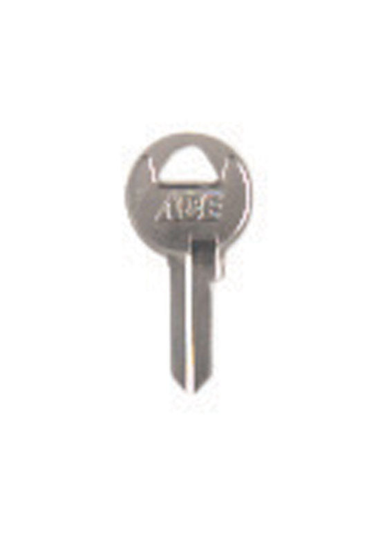 HILLMAN Padlock Key Blank Single For Master Locks Silver - Case of 10