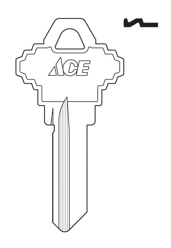 HILLMAN House/Office Key Blank Single For Schlage Locks - Case of 10