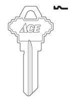 HILLMAN House/Office Key Blank Single For Schlage Locks - Case of 10