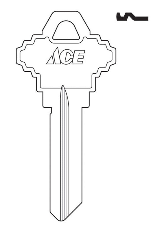 HILLMAN House/Office Key Blank Single For Schlage Locks - Case of 10