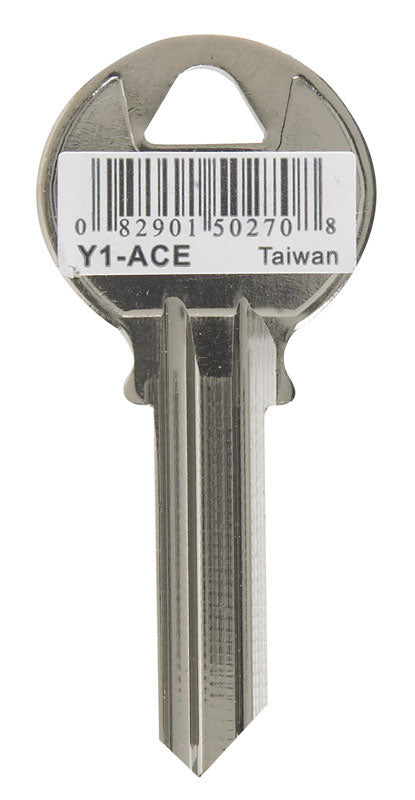 HILLMAN Y1 House Key Blank Single For Yale Locks - Case of 10